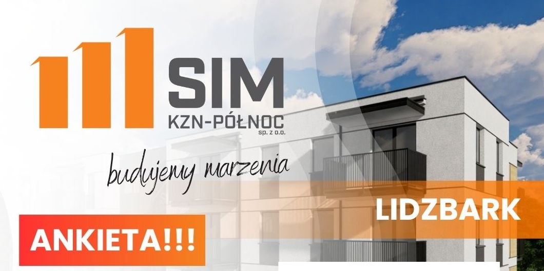 Społeczna Inicjatywa Mieszkaniowa KZN-Północ realizuje w Lidzbarku inwestycję mieszkaniową przy ul. Chmielnej 20